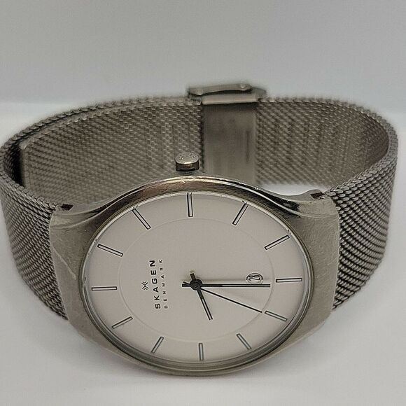 Skagen 956XLTTW Women\'s Stainless Steel Analog Silver Dial Quartz Watch AM766 main image 7